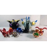 Bakugan Lot Of 10 - Mixed Collection Includes Darkus, Dragonoid, Large, ... - $34.82