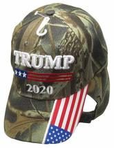 President Trump 2020 Camouflage Camo USA On Bill Embroidered Cap CAP978C Hat - £7.94 GBP