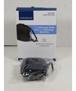 Insignia- Silicone Case for Samsung Buds Live and Samsung Buds Pro - Black - £11.67 GBP
