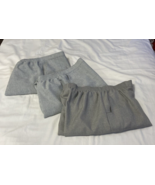 Alfred Dunner Women&#39;s Sz 14 Pants Set of 3 Gray Elastic Waist Pockets Ea... - $18.88