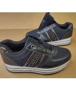 Italina Platform Sneakers Leather Black/White. Womens Size EUR. 38 US 9 - €24,63 EUR