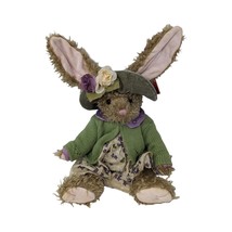 Russ Nature&#39;s Wonder Mabel Brown Green Easter Bunny Rabbit Plush Stuffed... - €42,89 EUR