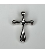 Tiffany Co Elsa Peretti Silver 925 Cross Pendant - $1,779.17 MXN