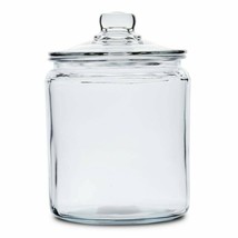 Anchor Hocking 77916 Heritage Hill Canister, Glass, 1/2-Gallon - £24.74 GBP