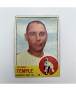 Blurry Illusion Misprint Error 1963 TOPPS #576 Johnny Temple INK COLOR S... - £68.47 GBP
