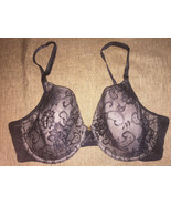 NATORI 36D Lace Overlay Padded UW Exciting Bra  - $385.16 MXN