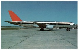 Northwest Orient Boeing 757 251 Airplane at Minneapolis St Paul Postcard 1985 - £6.96 GBP