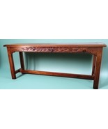 Thomasville Long Low 2ft T Hall Sofa Console Table Sideboard Asian Chino... - $692.99