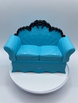 Monster High Blue Sofa Coffin Bean Doll Clawdeen Couch Furniture Replacement - £5.93 GBP