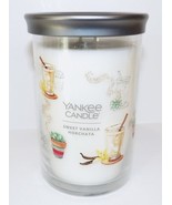 YANKEE CANDLE SWEET VANILLA HORCHATA 2-WICK 20 OZ SCENTED DECORATIVE JAR... - $609.64 MXN
