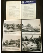 1964 John F Kennedy Grave Design Photos Press Releases Arlington Natl Ce... - $449.99