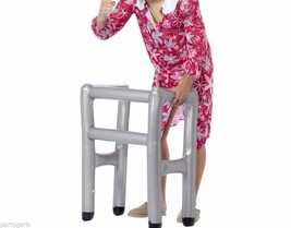 Fun Inflatable Walker Costume Prop Zimmer Frame Grumpy Old Man Grandma G... - $275.73 MXN
