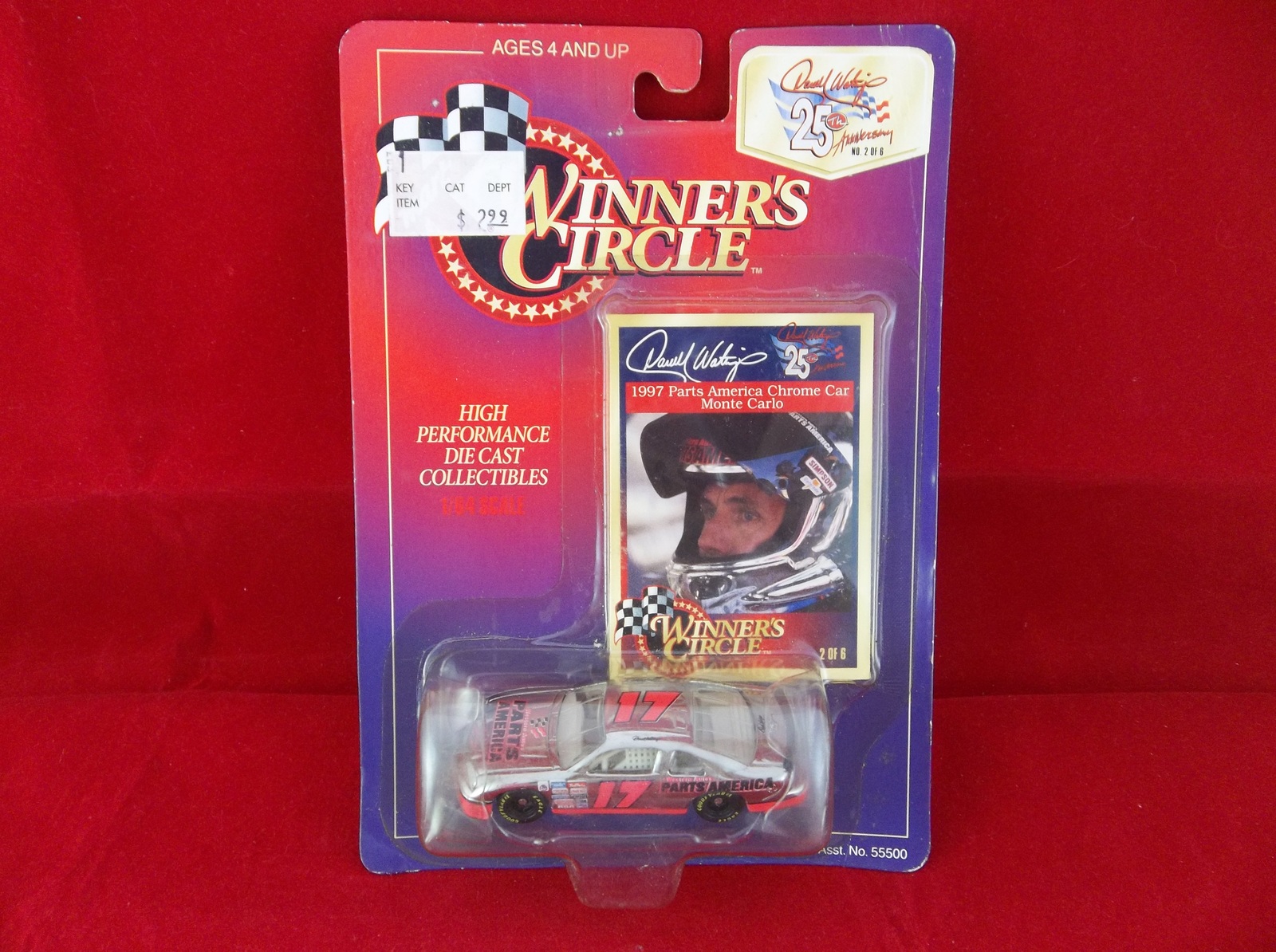 Winner's Circle 1997 NASCAR #17 Darrell Waltrip 25th Anniversary Diecast Car - £4.91 GBP