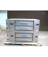 PIZZA OVEN COMMERIIAL 2 BAKERS PRIDE  DS805 NAT GAS DECK GAS DOUBLE NEW ... - £3,016.45 GBP