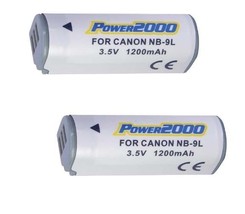 2 NB-9L Batteries NB-9L For Canon SD4500 Is Elph 510 Hs Elph 520 Hs 530 Hs - £19.00 GBP