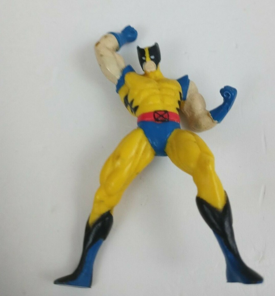 1995 Hardee&#39;s Marvel X-Men WOLVERINE  Action Figure Toy 3&quot; - $3.95
