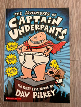 Captain Underpants #1: Adventures of Captain Underpants by Dav Pilkey - $4.41