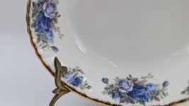 Royal Albert Moonlight Rose Oval Vegetable Serving Bowl 9" x 7.5" England image 5