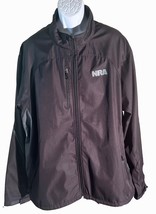 NRA National Rifle Association Full Zip Lined Soft Shell Black Jacket Si... - $954.91 MXN
