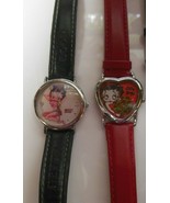 Vintage and Rare Betty Boop Watches Lot of 2 - £38.92 GBP