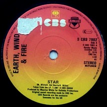 Earth, Wind &amp; Fire - Star / You and I [7&quot; 45 rpm Single] UK Import 1979 - £6.41 GBP