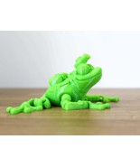 Army Frog Fidget | Combat-ready Fidget Frog: Your Stress-Busting Amphibi... - £11.01 GBP