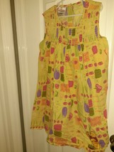 Vintage 90's Disney Winnie The Pooh Girls Vegetable Dress Sz 7/8 Adorable As Is - £33.62 GBP