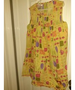 Vintage 90&#39;s Disney Winnie The Pooh Girls Vegetable Dress Sz 7/8 Adorabl... - £33.52 GBP