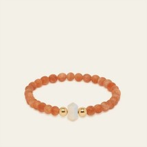 Spiritus Stones women&#39;s the explorer bracelet in Orange - size M - $80.19