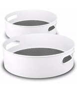 Semlos 360° Rotating Lazy Susan Organizers, 2 Packs 9&quot; And 12&quot; Turntable... - $60.10 CAD