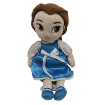 Disney&#39;s Princess &quot;Belle&quot; 12” L Plush Doll Disney Store Exclusive Stuffe... - $11.85