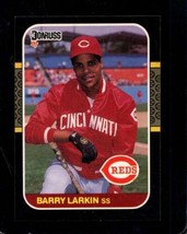 1987 Donruss #492 Barry Larkin Nmmt (Rc) Reds Hof *AZ4830 - £6.15 GBP
