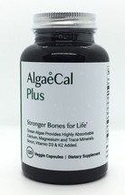 New! ALGAECAL PLUS Stronger Bones Veggie Capsules Bone Calcium Supplement 120 Ct - £61.63 GBP