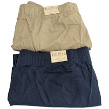 Red Head Shorts Mens Large Ripstop Navy Blue and Khaki Grays Peak (New 2 Pairs) - £45.95 GBP