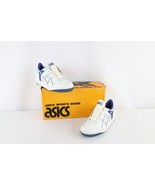 NOS Vintage 90s Asics Mens Size 7 Spell Out Outrage Lo Sneakers Shoes Wh... - $270.73 CAD