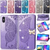 For Nokia G22 G21 C31 C21 4.2 Bling  Flip Leather Wallet Case Cover - £37.43 GBP