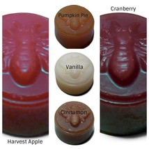 5 Piece 100 Percent Beeswax Melt Sample Fall Scents Pack - £5.59 GBP