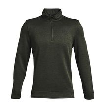 Under Armour Mens Quarter-Zip Sweater, Green, Size Small - £28.77 GBP