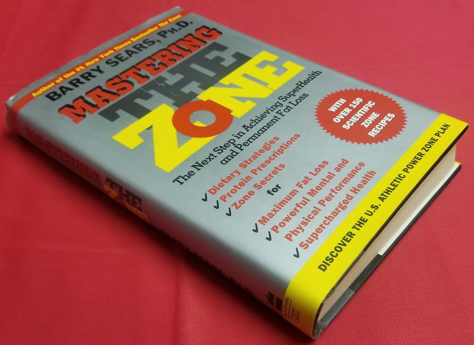 Mastering the Zone The Next Step in Achieving SuperHealth Fat Loss Barry Sears Item image 3