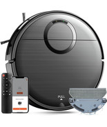 2 in 1 Mopping Robot Vacuum Cleaner with Schedule, Wi-Fi/App, 2000Pa Max... - £321.36 GBP