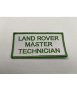5 LAND ROVER CERTIFIED MASTER TECHNICIAN SEW/IRON ON PATCH EMBROIDERED - $554.88 MXN