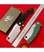 HIGH QUALITY FOLDING KNIFE Mini Cleaver Style OUTDOOR CAMPING HUNTING SU... - £52.50 GBP