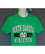 North Dakota Fighting Sioux T-Shirt Hawks Men&#39;s Size Medium Large Green ... - £13.17 GBP