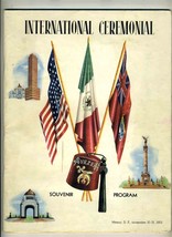 Shrine International Ceremonial Souvenir Program Mexico 1953 - $34.61
