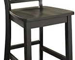 24-Inch, Black, X-Back Bar Stools From Crosley Furniture. - $233.93