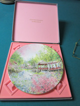 ROYAL DOULTON 1976 &quot;GARDEN OF TRANQUILITY&quot; COLLECTOR PLATE NIB 10 1/2&quot; orig - $123.75