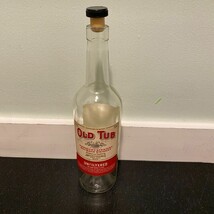 Old Tub Bourbon Whiskey Bottle Empty 750ml Wedding Centerpiece - €1,94 EUR