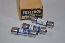 Lot of 3 NEW Buss Bussmann Fusetron Fuses Model# FNA 4/10 - £8.17 GBP