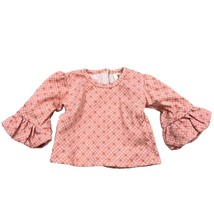 Matilda Jane 18&quot; Doll clothing Pink Balloon Sleeve Top - £18.41 GBP