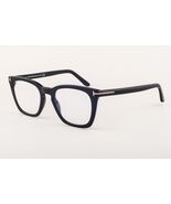 Tom Ford 5736 001 Shiny Black / Blue Block Eyeglasses TF5736-B 001 50mm - $236.55